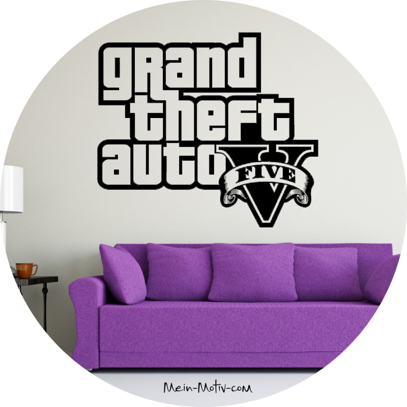Wandtattoo 32013 GTA 5 - Grand Theft Auto